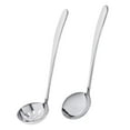 thumbnail image 1 of AMLESO Stainless Steel Colander Soup Ladle Hot Pot Kitchen Cooking Utensils L L, 1 of 8