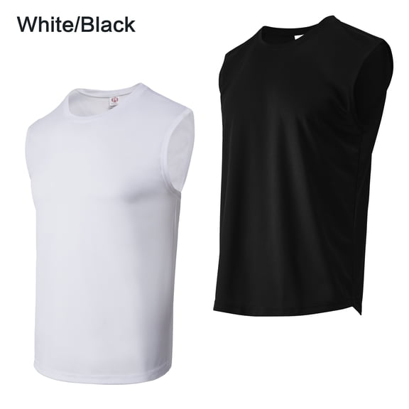 Men's Muscle Tank Tops, Breathable Sleeveless Shirts for Running, Gym & Daily Wear