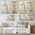 thumbnail image 4 of Designart "Subtle Silver Birch Allure" Tree Birch Floater Framed Canvas Wall Art, 4 of 5