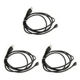 thumbnail image 4 of Sidaley Cable de carga negro de 1,5 metros reemplazo de cable de puerto Micro USB para controlador de juego 4 Type1 NO1, 4 of 6