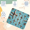 thumbnail image 3 of Easter Mousepad 8.3x9.8 Inch Square Non-Slip Rubber Bottom Printed Desk Mat - Suitable for Office and Gaming, 3 of 6