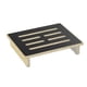 thumbnail image 1 of Taburete de madera, escalera de mano, superficie antideslizante, capacidad de carga hasta 204 kg, reposapiés, taburete de noche para baño, dormitorio,, 1 of 9
