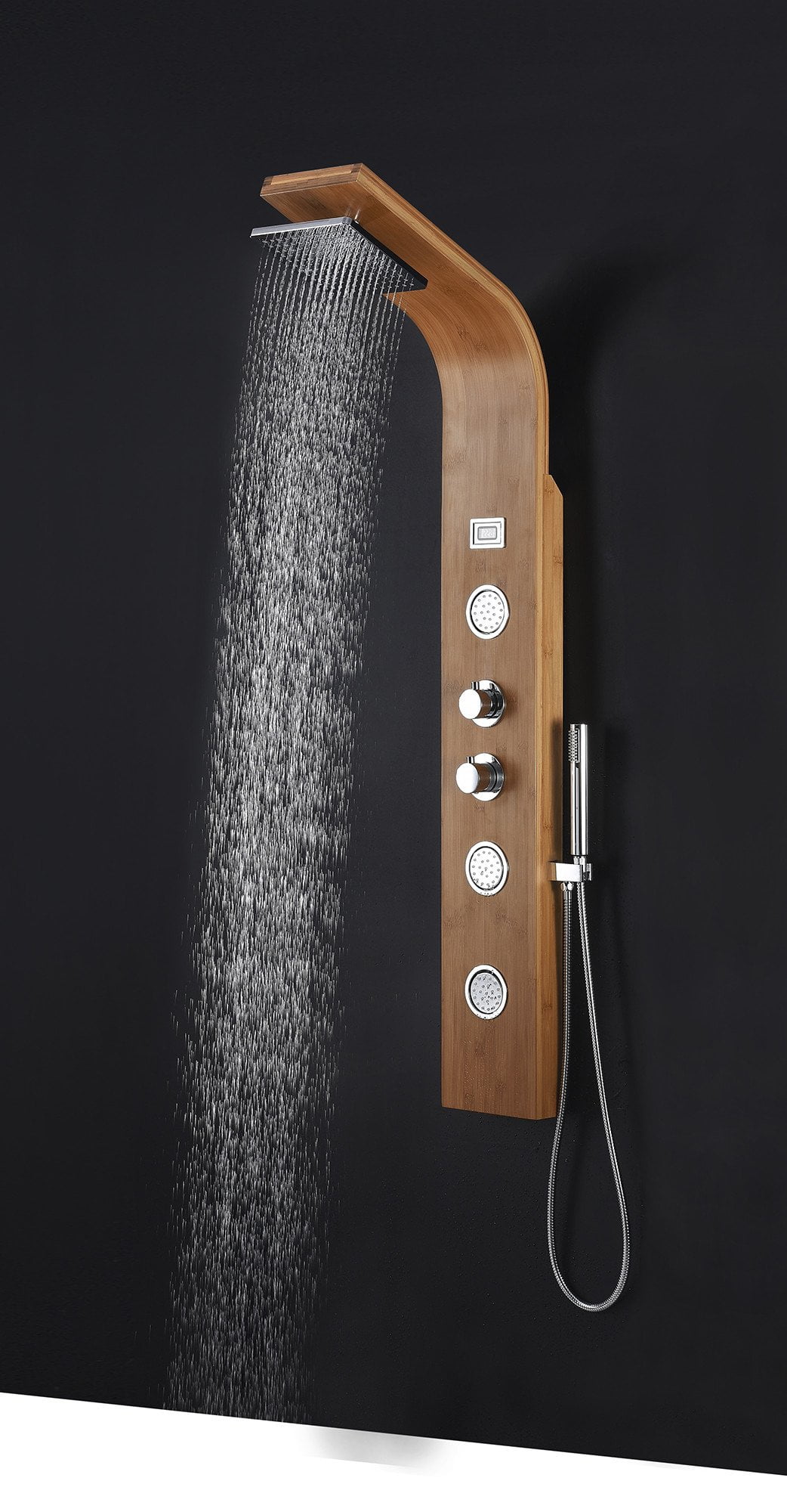 Anzzi Crane Series Adjustable Shower Head Shower Panel System Walmart Com Walmart Com