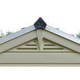 thumbnail image 3 of Palram - Canopia SkyLight 6' x 10' Polycarbonate/Aluminum Storage Shed - Tan/Brown, 3 of 10