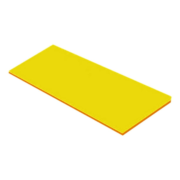 Colchoneta flotante de 2 capas para piscina, manta flotante de verano para la deriva Amarillo naranja