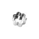 thumbnail image 1 of Moldes para hornear Cateissary Moldes de acero inoxidable para mousse formas irregulares, 1 of 6