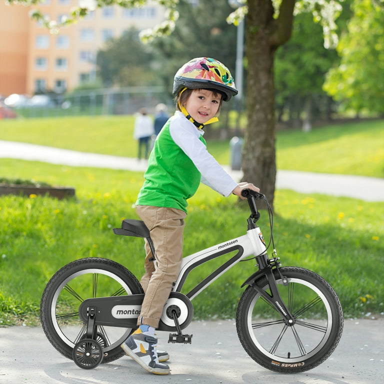 Ambifirner Kids Bike Toddlers 16 Inch Wheel Bicycle Beginners Boys Girls Ages 3 11 Years 40 51 inches tall Walmart