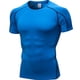 thumbnail image 1 of Ropa deportiva ajustada de manga corta para hombre, ropa de entrenamiento para correr, ropa elástica de secado rápido, camiseta de manga corta, 1 of 6