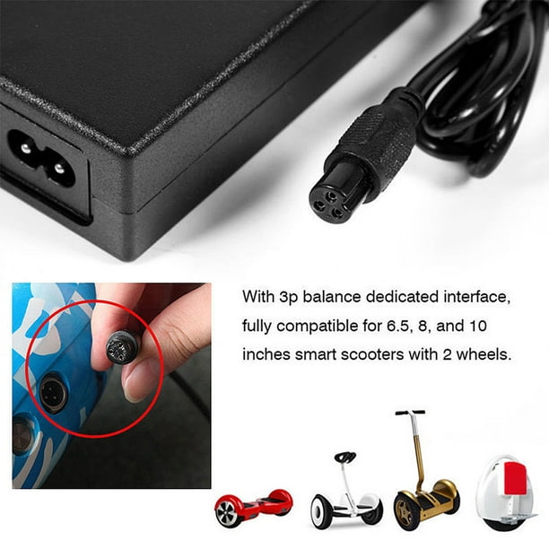 Acheter Chargeur de batterie universel 42V 2a, alimentation électrique pour  Scooter et Hoverboard à auto-équilibrage