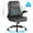 Gray, variant on CloudRest Pro Office Chair, 400LBS Wide Seat Ergonomic Computer Desk Chair High Back Executive Leather Chair Adjustable Task Chair Lumbar Back, Black