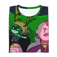thumbnail image 7 of Adventure Time Teen T-Shirt Crewneck Short Sleeve Double-Sided Print Summer Tee Shirts Top For Youth Boys Girls Children X-Small, 7 of 7