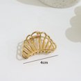 thumbnail image 4 of Pinzas de pelo de metal grandes, pasador de pelo grueso de señora mariposa, pinzas de abrazadera de mandíbula de pelo huecas antideslizantes-5 piezas, 4 of 5