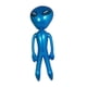 thumbnail image 4 of Accesorios inflables para extraterrestres, figuras de extraterrestres, juguetes inflables, globos para temática extraterrestre. Azul, 4 of 9