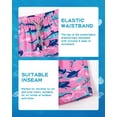 thumbnail image 4 of Bañador SURF CUZ para niños pequeños, UPF 50+, de secado rápido, color rosa, 4 of 6