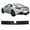 Gloss Black, variant on Ikon Motorsport Rear Roof Vortex Spoiler Fits 2022-2025 Subaru BRZ 2022-2026 Toyota GR86, OE Style Gloss Black ABS Roof Shark Fin Wing