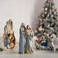 thumbnail image 4 of Avalon Gallery Christmas Figurines - Christmas Figurines - Joseph and Mary with Jesus Tabletop Centerpiece Nativity Figurine, 12-Inch, Adoring Family, 4 of 5