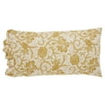 thumbnail image 2 of VHC Brands Dorset, Farmhouse Ruffled Pillow Cases, Standard Size, Floral, Navy, 21x26, Set of 2, 2 of 10