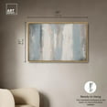thumbnail image 5 of Art Remedy Neutral Abstracts Canvas, 45" x 30", Gold Frame, Neutral Ground, 5 of 7