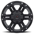 thumbnail image 2 of 20" Black XD822 Monster II Wheel by KMC Wheels XD82229067718, 2 of 6