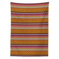 thumbnail image 3 of Ambesonne Mexican Tablecloth Rectangular Table Cover, Folk Vintage Geometric, 52"x70", Multicolor, 3 of 4