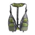 thumbnail image 2 of Chaleco de pesca de malla con múltiples bolsillos, chaleco ligero transpirable, chaqueta de pesca ajustable para entrenamiento, Camping, actividades Verde Baoblaze Chaleco de pesca, 2 of 5