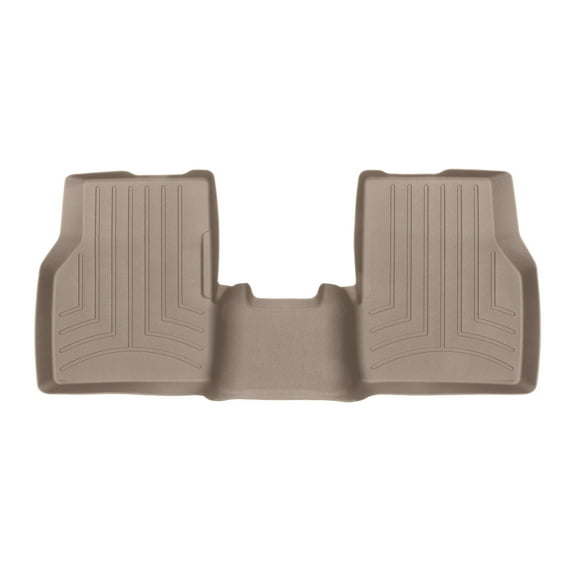 WeatherTech Custom Fit FloorLiners compatible with 2018-2025 Jeep Compass - 2nd Row, Tan