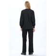 thumbnail image 5 of Natural Uniforms Women's Warm Up Jacket (Plus Sizes Available) (XXXX-Large, Black), 5 of 7