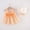 czb# Orange326, variant on CUZIBR Girls Toddler Baby Summer Casual Dresses Cute Floral Print Round Neck Sleeveless Backless A-Line Big Bow Ruffles Dance Party Dresses Holiday Beach Breathable Soft Cozy Clothes,Red,2-3 Years