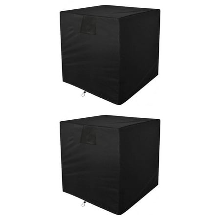 

2x Window Air Condition Cover for Outdoor Protect 26x26x32inch 24x24x30inch