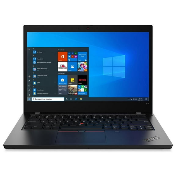 Pre-Owned Lenovo ThinkPad L14 Gen1 20U10028US 14" Notebook - Full HD - 1920 x 1080 - Intel Core i5 (10th Gen) i5-10210U Quad-core (4 Core) 1.60 GHz - 8 GB RAM - 256 GB SSD - Black