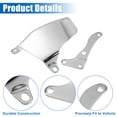 thumbnail image 4 of Unique Bargains 1 Set Passenger Side Polished Long Water Pump Alternator Bracket Kit for Chevy SBC 305 350 Silver Tone, 4 of 6