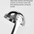 thumbnail image 3 of kurtrusly Easy To Clean And Lightweight Soup Ladle For Versatile Small Stainless Steel Ladles And Spoons Type 1, 3 of 6