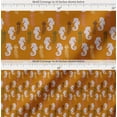 thumbnail image 2 of Soimoi Cotton Cambric Fabric Jellyfish & Seahorse Ocean Print Fabric by The Yard 42 Inch Wide, 2 of 7