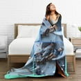 thumbnail image 6 of Custom Blanket with Photo Text Personalized Throw Blanket Customized Picture Blanket for Kid Adult Friends Mother Father Personalized Gift Flannel Blanket for Birthday Gifts, 6 of 6
