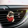 thumbnail image 5 of Moocorvic Personalized Father's Day Gifts French Bulldog Car Dashboard Decorations, Acrylic Little Dogs Figurines Car Interior Accessories, 5 of 8
