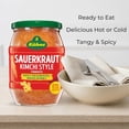 thumbnail image 5 of Kuhne Kimchi-Style Sauerkraut, Spicy, Tangy and Crunchy, Asian-Fusion Kimchi Perfect for Sandwiches and Side Dishes, 14.1oz Jar, 5 of 6
