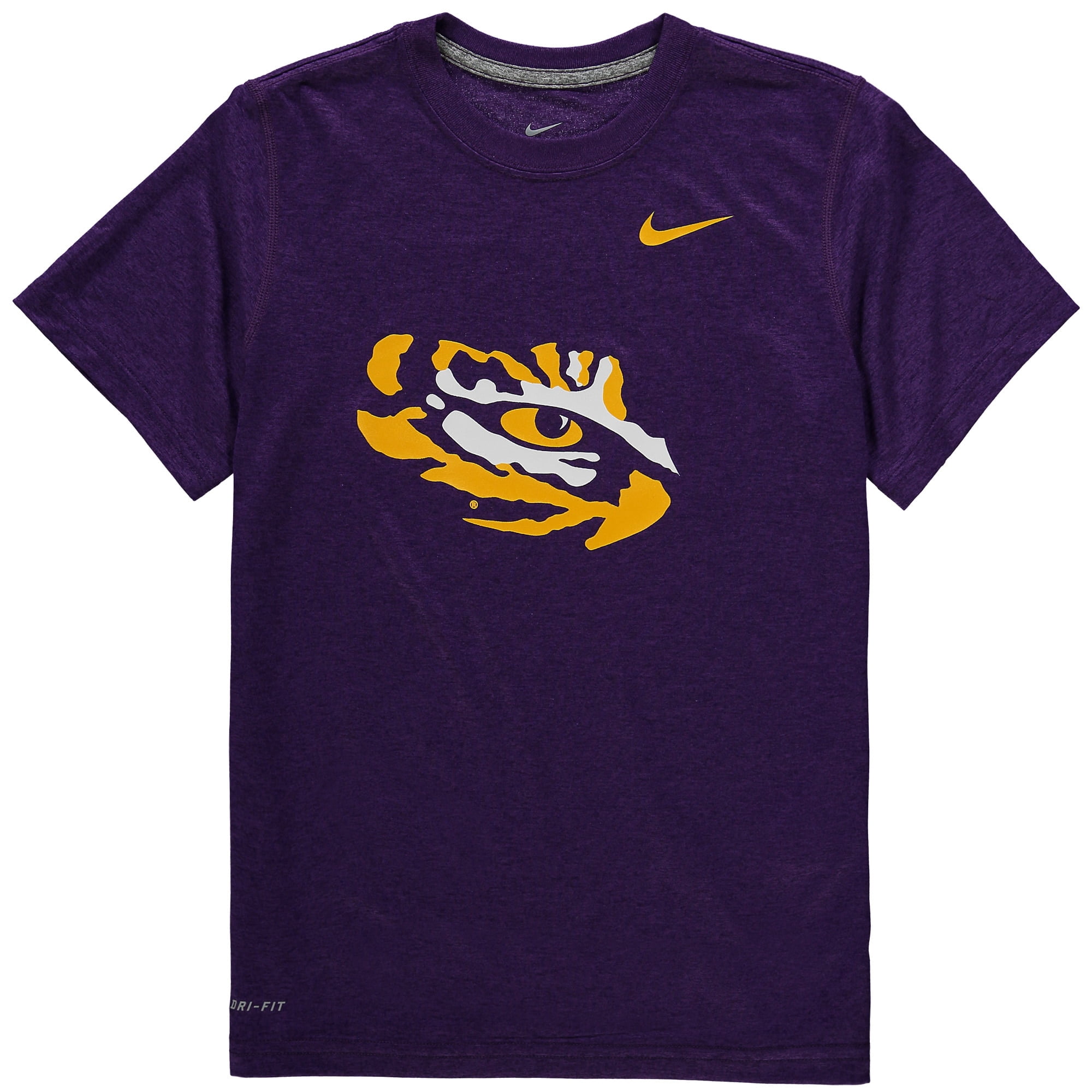 Youth Nike Purple LSU Tigers Logo 