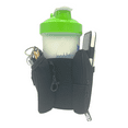 thumbnail image 2 of Performance Inspired Nutrition - Bottle CaddyTM - Black - Flexible - Fit Bottles 2.7″-3.2″ - 3 Pockets, 2 of 8