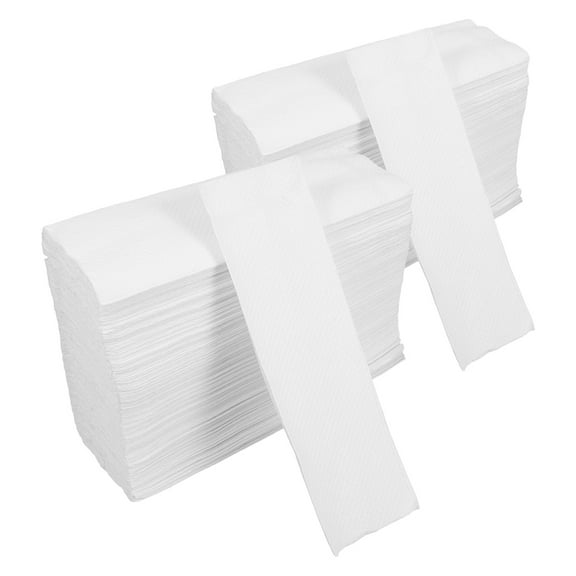FRCOLOR  2 Pack Bathroom Paper Towels for Guests Napkin Dispensers White