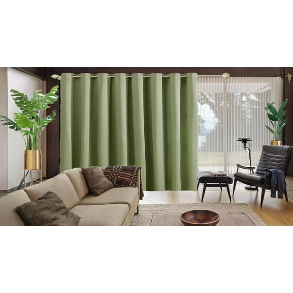 extra wide patio door curtains