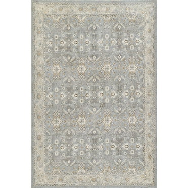Momeni Traditional Rectangle Area Rug, Blue, 8' X 10'
