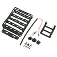 thumbnail image 2 of RC Roof Rack with LED Lights Universal Simulation Luggage Rack Kit for 1/14 RC Car Accessories, 2 of 6