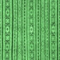 thumbnail image 1 of Ahgly Company Indoor Square Oriental Emerald Green Modern Area Rugs, 7' Square, 1 of 4