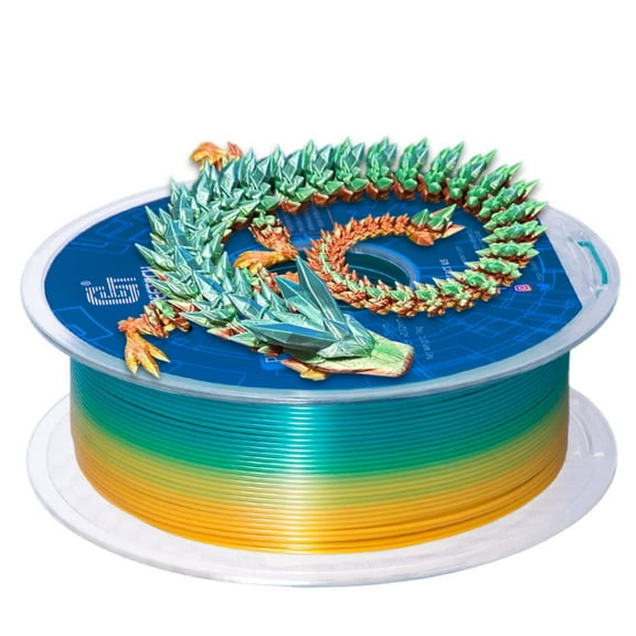 GEEETECH 3D Printer PLA Filament 1.75mm Gradient Color 1kg Spool (2.2lbs),Dimensional Accuracy  /- 0.03mm