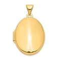thumbnail image 5 of 14K Yellow Gold Polished Oval Locket, 5 of 6