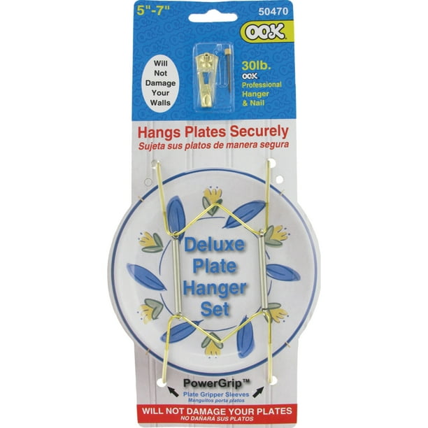 Ook Deluxe Plate Hangers, 5" to 7"