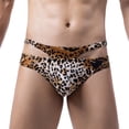 thumbnail image 3 of Mens Shorts Loose Fit Underwear Breathable Comfort Sleep Pajama Bottom, L, Gold, 3 of 4