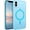 Light Blue, variant on Compatible with iPhone Xs Max Case 6.5" Compatible with MagSafe iPhone Xs Max Magnetic Case Slim Translucent Matte Skin Feeling Shockproof Protective Anti-Scratch Case for iPhone Xs Max, Pink