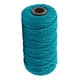 thumbnail image 1 of Cuerda de algodón hecha a mano, 3 mm de diámetro, de un solo color, tejidas para manualidades, cuerdas de 100 m, azul claro 1 Rollo Scienceny HA5320-12B, 1 of 6