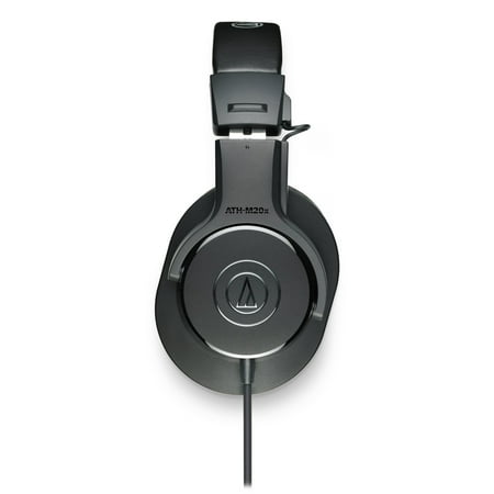 Audio-technica Ath-m20x Professional Monitor Headphones - Stereo - Black - Mini-phone - Wired - 47 Ohm - 15 Hz 20 Khz - Over-the-head - Binaural - Circumaural - 9.84 Ft Cable (athm20x)